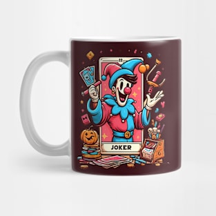 tarot card funny joker Mug